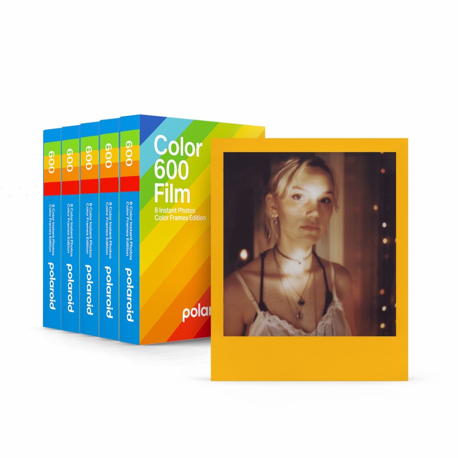 Instant Film Polaroid | Color 600 Film Color Frames Five Pack