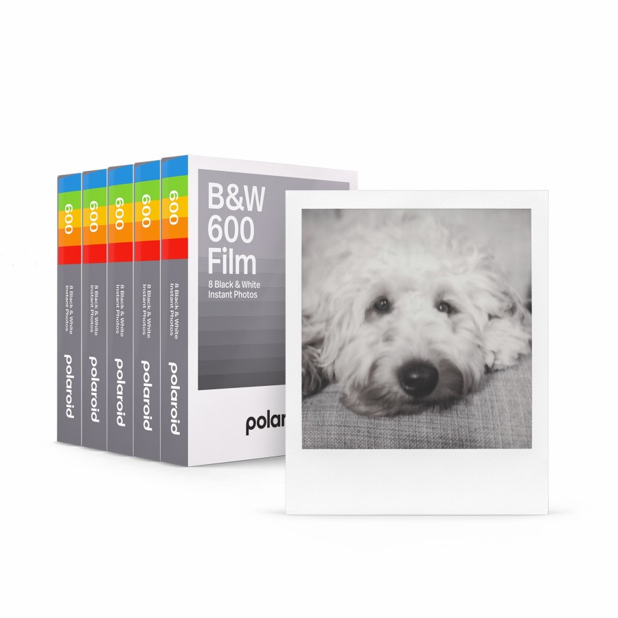 Instant Film Polaroid | B&W 600 Film Five Pack