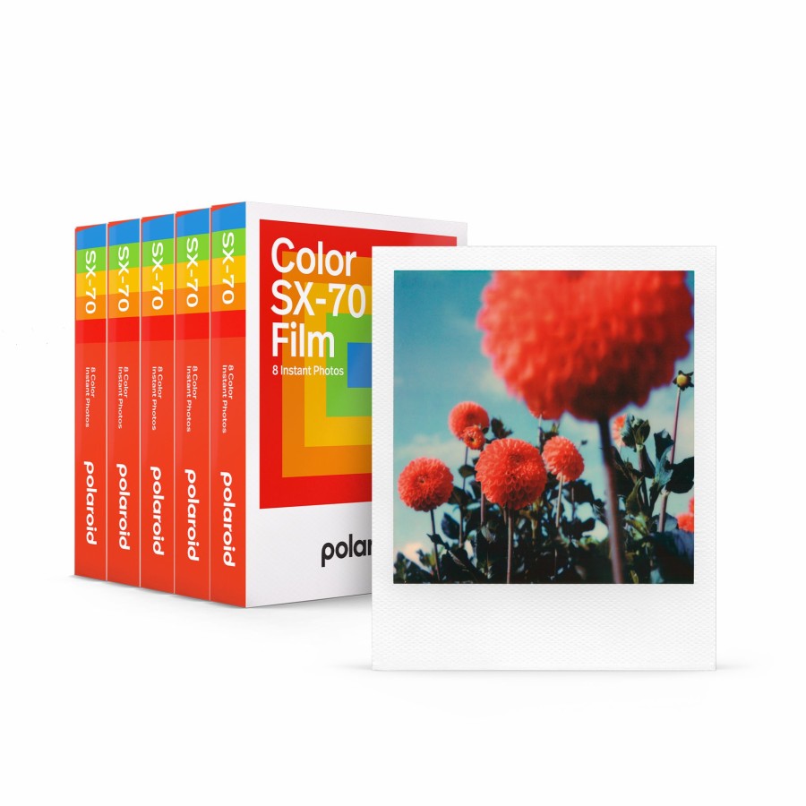 Instant Film Polaroid | Color Sx-70 Film Five Pack