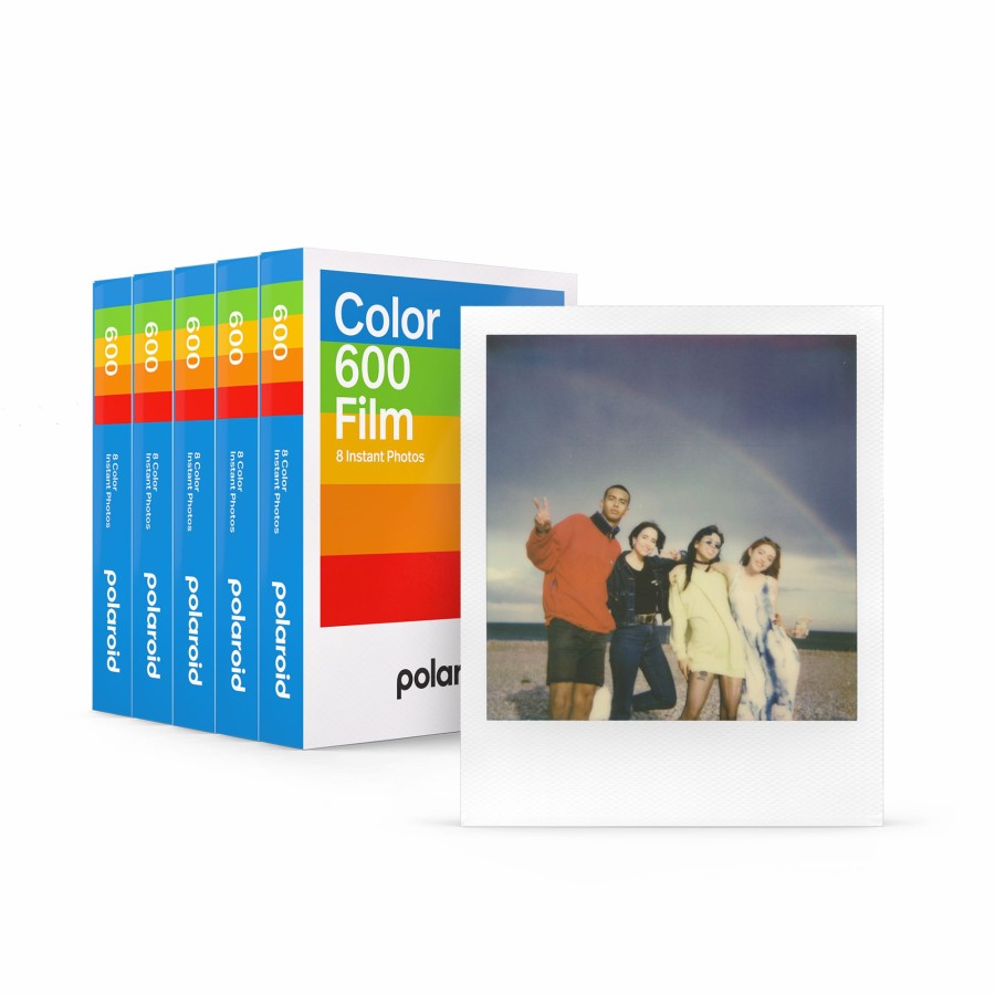 Instant Film Polaroid | Color 600 Film Five Pack