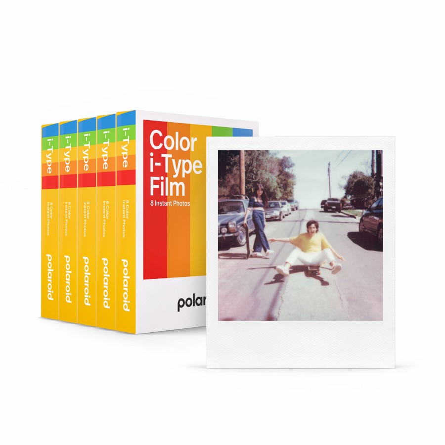 Instant Film Polaroid | Color I-Type Film Five Pack