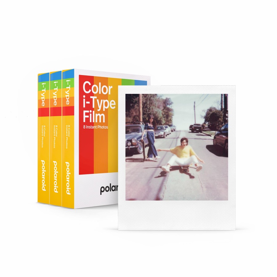 Instant Film Polaroid | Color I-Type Film Triple Pack