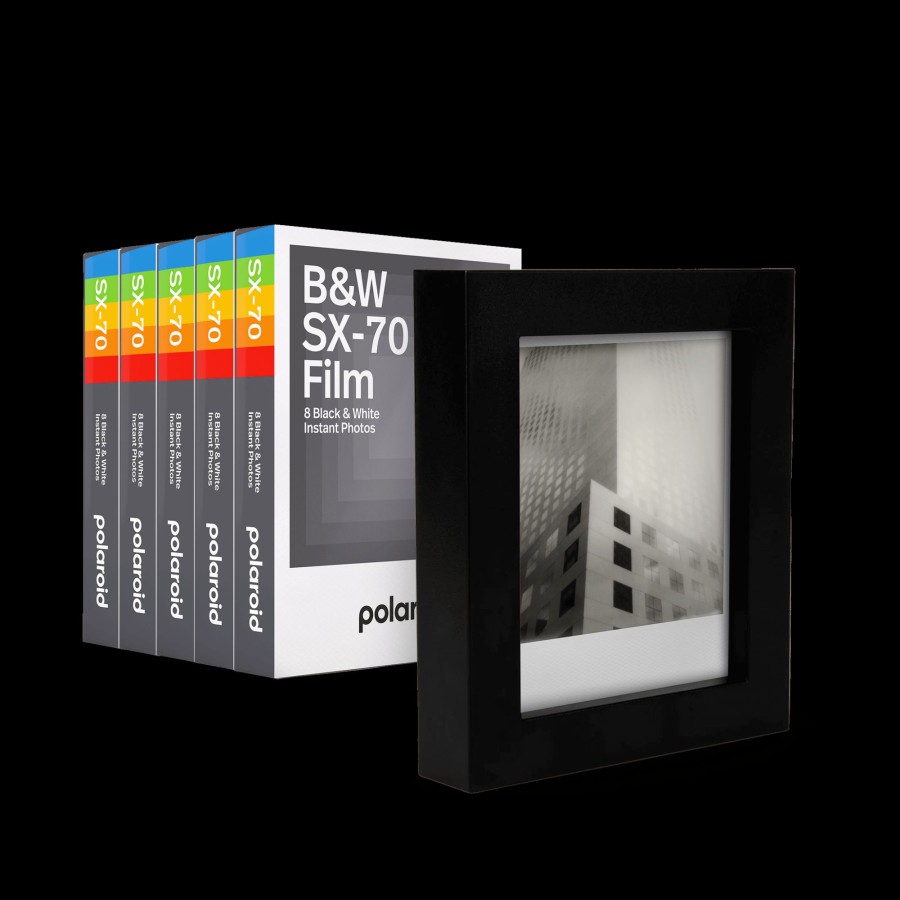 Instant Film Polaroid | B&W Sx-70 Film Five Pack